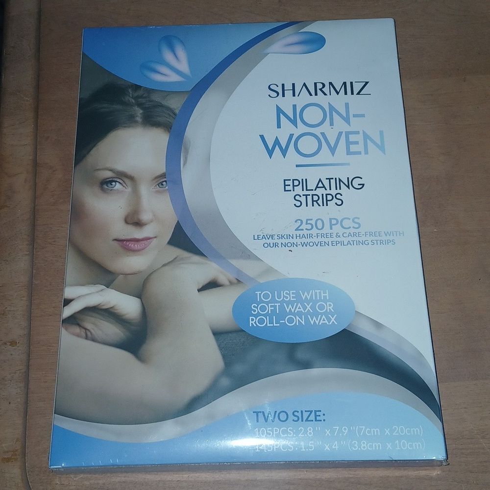 Non-woven Epilating Strips 250 Pcs Two sizes 2.8 x 7.9 & 1.5 x4 SEALED
